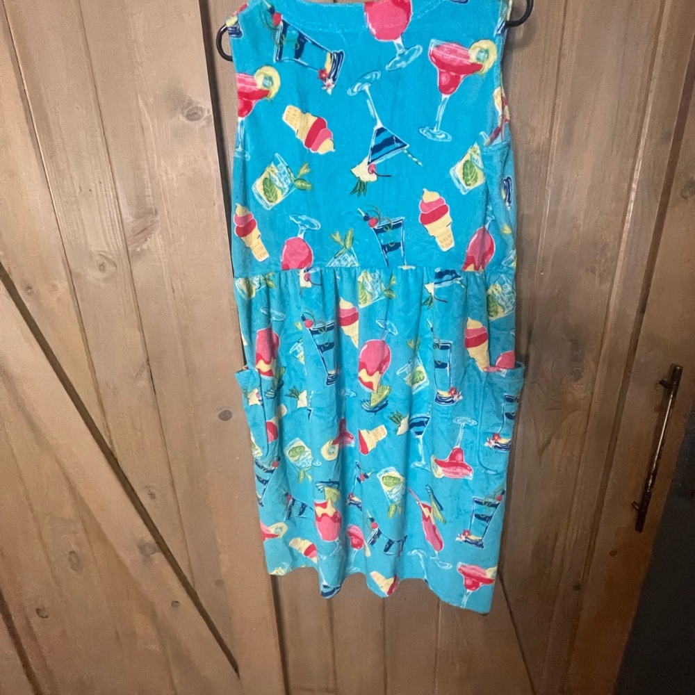 Cute Comfy Women's Dress Terry Cloth Fabric